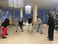 Активный час «В здоровом теле – здоровый дух»,  в рамках декады «Спортивные каникулы- Заполярья» и акции «Бодрое воскресенье»