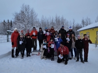 Соревнования по лыжным гонкам «Рождественская гонка» прошли на лыжной базе Центра развития детей и молодёжи