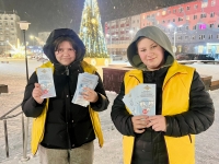 Волонтёры молодёжного центра «Гармония» г. Кандалакша провели профилактическую акцию, в рамках «Декады «SOS»!