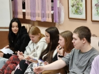 Встреча студентов колледжа с инспектором по делам несовершеннолетних в рамках акции «Чистое поколение – 2025»