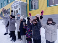 Снежногорские ребята стали участниками библиотечной спортивно-игровой программы «Наперегонки с оленями