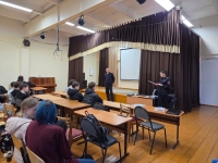 Важная встреча учащихся 9-11 классов с сотрудниками органов внутренних дел в школе п. Умба