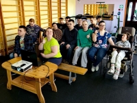 В отделении дневного пребывания для молодых инвалидов прошел познавательный час «Слагаемые здоровья»